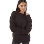 Fluid Damen Ruffle Sweatshirts Schwarz