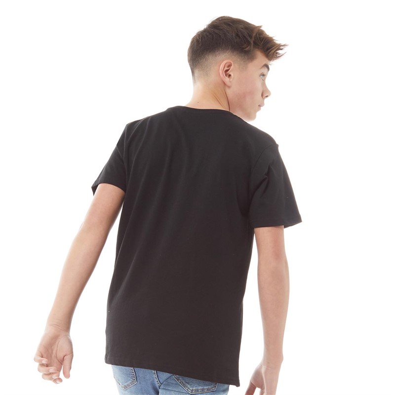 Plain black hotsell t shirt juniors