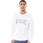 Fluid Sweatshirts Bevan Homme Blanc