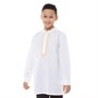 Fluid Boys Kurta Shirt White