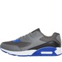 Fluid Mens Trainers Grey/Royal