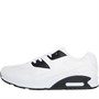 Fluid Mens Trainers White/Black