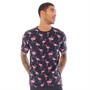 Fluid Mens AOP Printed T-Shirt Navy