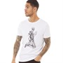 Fluid Męskie T-shirty Biały