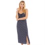 Fluid Robes Femme Bleu Marine