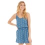 Fluid Combishorts Femme Bleu