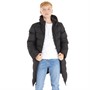 Fluid Boys Longline Hooded Puffer Jacket Black
