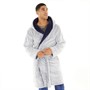 Fluid Robes de Chambre Frosted Robe Homme Blanc