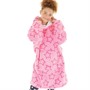 Fluid Girls Oversized Blanket Hoodie Pink