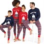 Fluid Mens Christmas Family Pyjama Set Multi