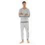 Fluid Mens Pyjama Set Charcoal Mix