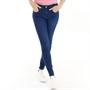 Fluid Womens Skinny Jeans Dark Blue