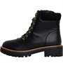 Fluid Womens Lace Up Boots Black