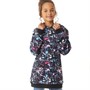 Fluid Girls AOP Hoodie Black/Multi