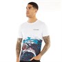 Fluid Mens Swirl T-Shirt White/Multi