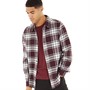 Fluid Mens Checked Shirt Burg Check