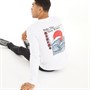 Fluid Mens Long Sleeve Top White