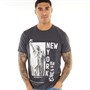 Fluid Mens NYC T-Shirt Ebony Grey