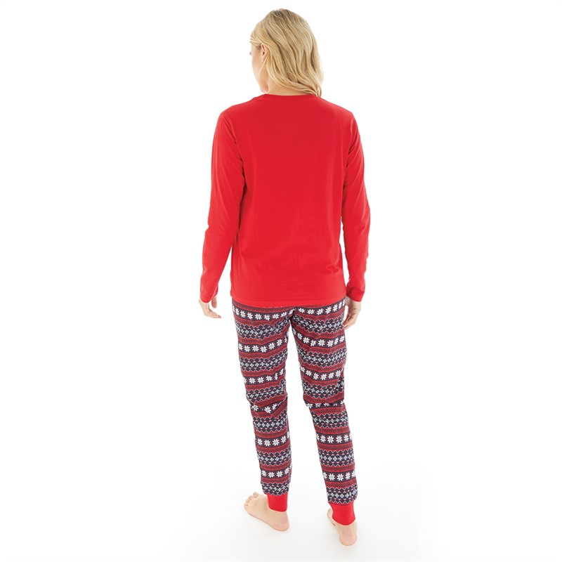 Fluid Womens Christmas Family Pyjama Set Multi