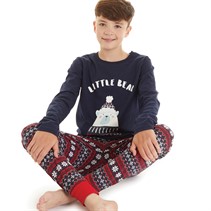 Fluid Boys Christmas Family Pyjama Set Multi