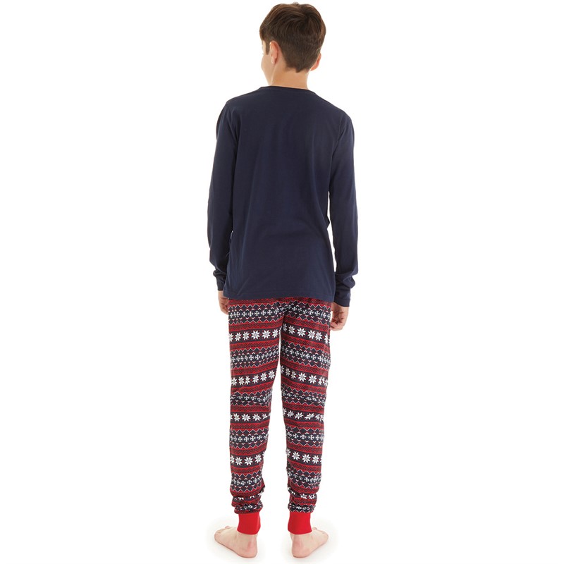 Fluid Boys Christmas Family Pyjama Set Multi