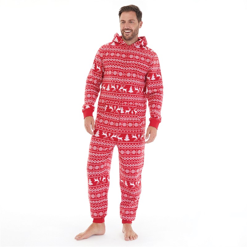 Red and white christmas onesie sale