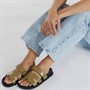 Fluid Womens Kidman Adjustable Mule Footbed Sandals Sage