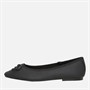 Fluid Womens Arosa Lace Ballet Pumps Black