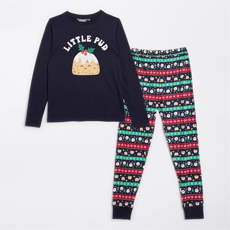 Boys Christmas Family Pyjama Set Multi - Size 5/6Y