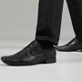 Fluid Mens Brent Tramline Lace Shoes Black