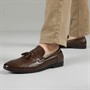 Fluid Mens Lambeth Tassle Loafers Brown