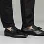 Fluid Mens Lambeth Tassle Loafers Black