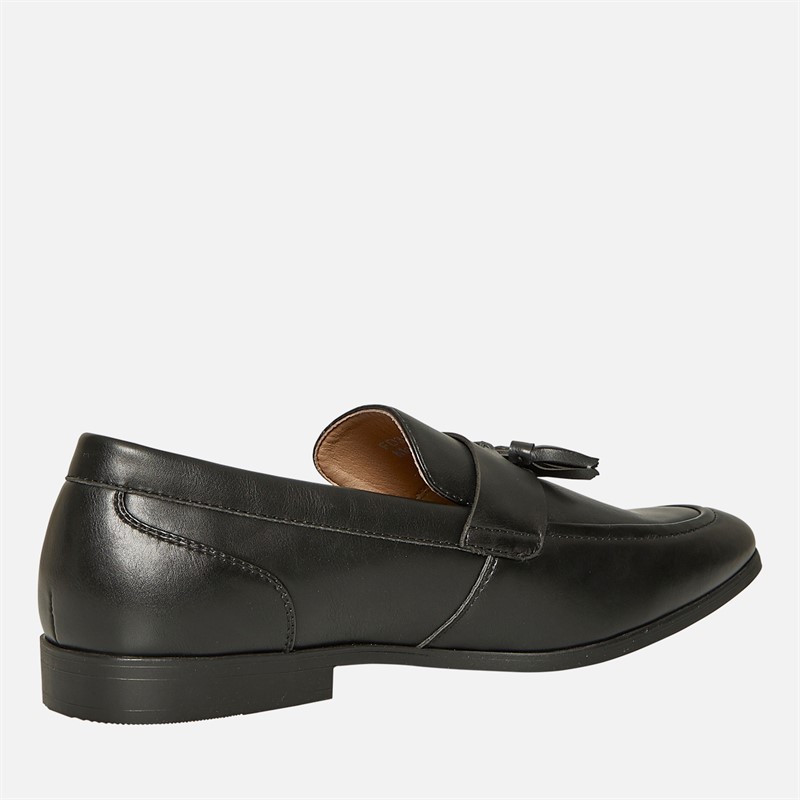 Fluid Mens Lambeth Tassle Loafers Black
