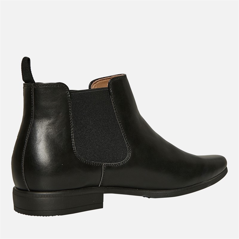 Fluid Mens Bexley Formal Chelsea Boots Black