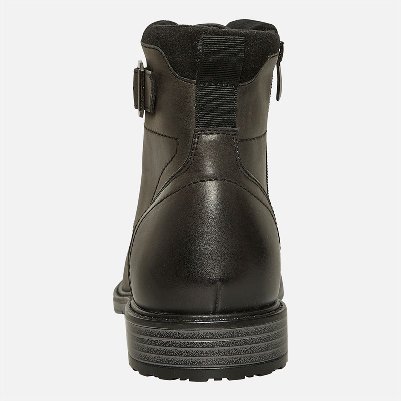 Fluid Mens Merton Toe Cap Boots Black