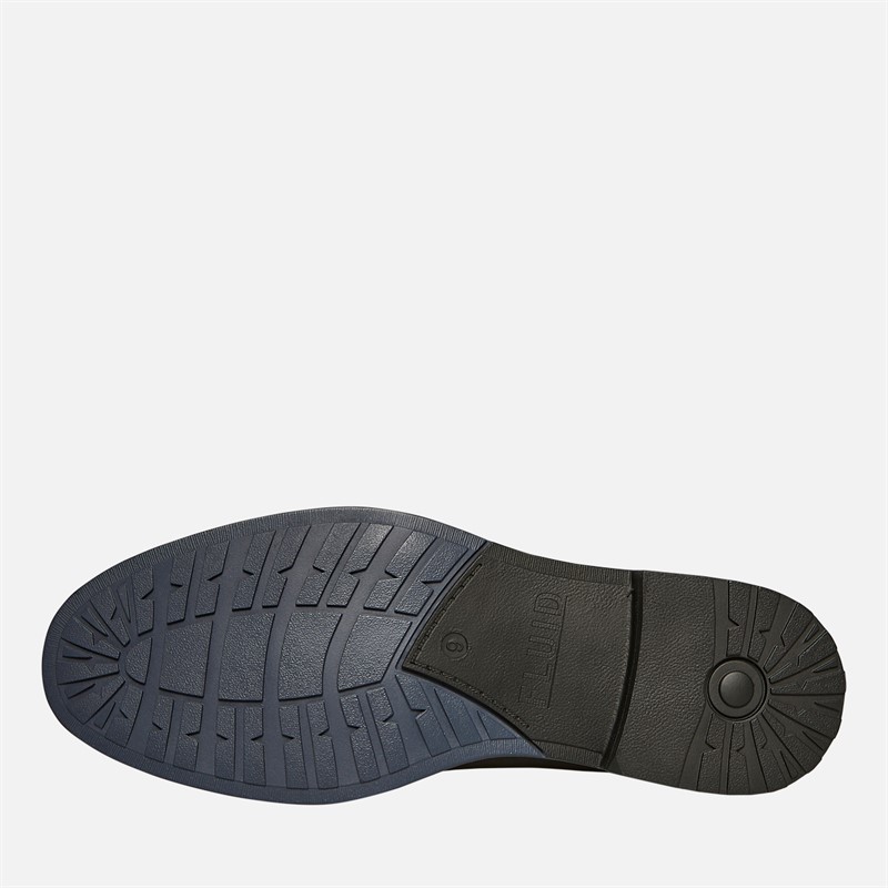 Fluid Mens Camden Casual Chelsea Boots Black