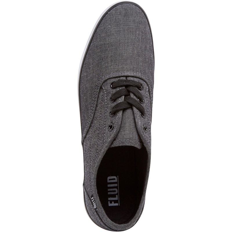 Buy Fluid Mens Chambray Pumps Grey