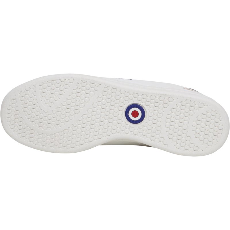 Lambretta Herren Pinball Sneakers Weiß