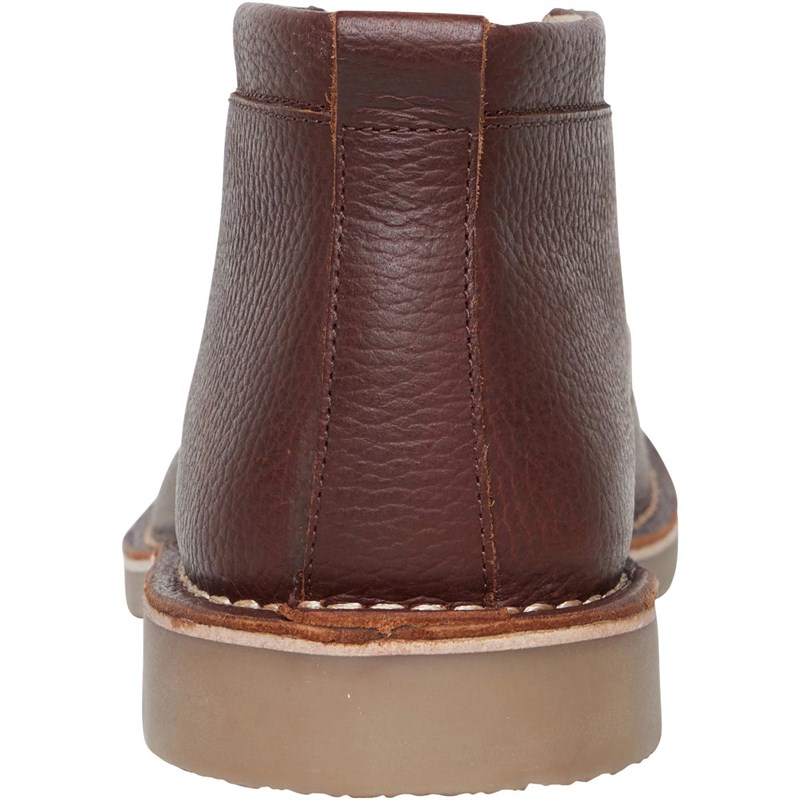 dark brown desert boots