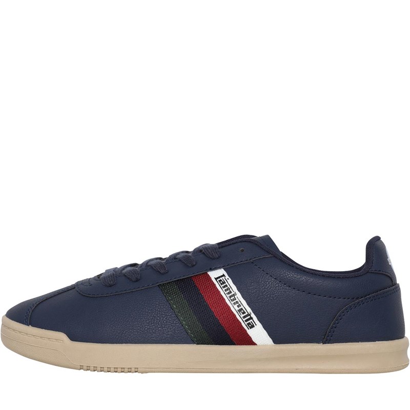 Lambretta Mens Trilby Trainers Navy