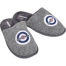 Lambretta Mens Sky Slippers Charcoal