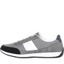 Lambretta Mens Piston Trainers Grey