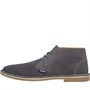 Lambretta Mens Chiswick Suede Chukka Boots Grey