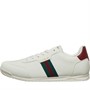Lambretta Mens Tackle Trainers White/Green