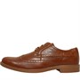 Lambretta Mens Henry Brogue Shoes Tan