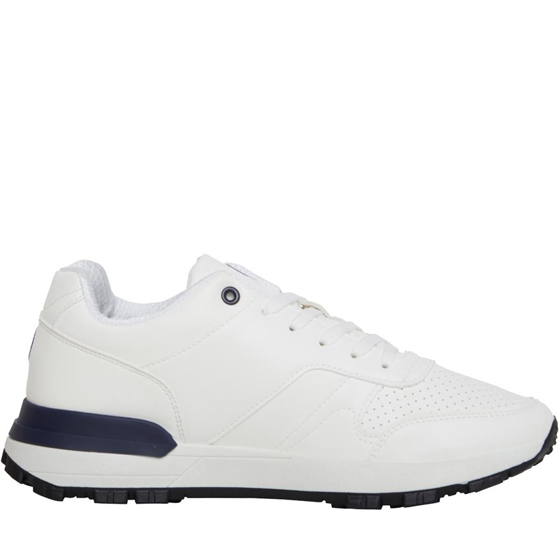 Lambretta Mens Echo 2 Trainers White