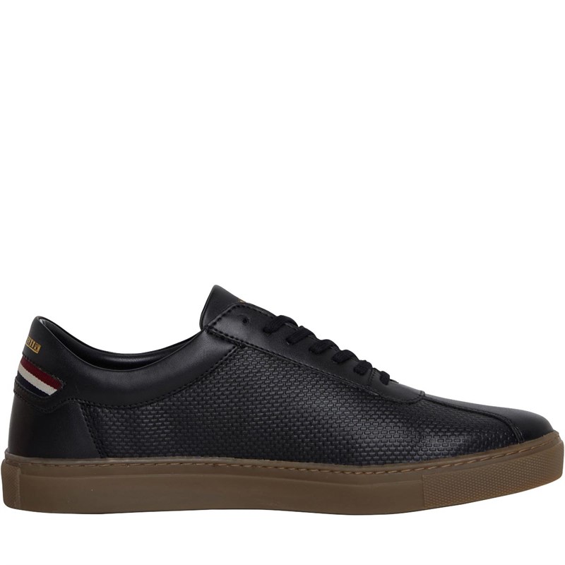 Lambretta Mens Polter Trainers Black