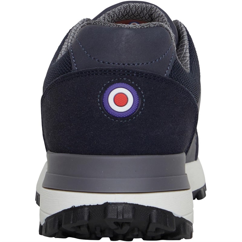 Lambretta Mens Echo 2 Trainers Navy