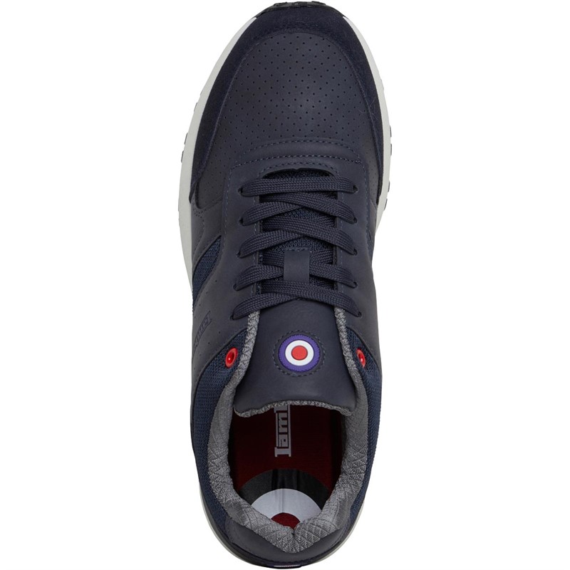 Lambretta Mens Echo 2 Trainers Navy