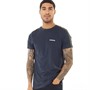 Lambretta Mens Taped T-Shirt Navy/Green